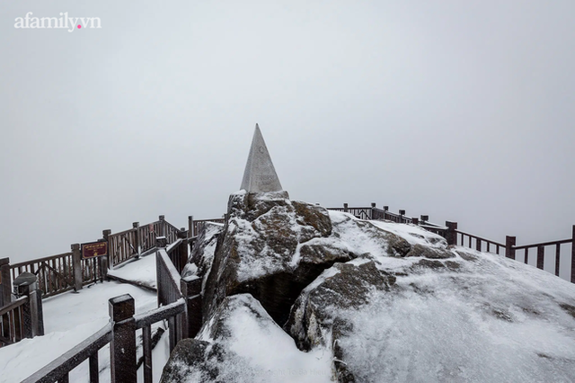 Nóc nhà Đông Dương đẹp kỳ ảo đúng dịp Tết: Du khách thích thú ngắm cảnh, chụp ảnh, trượt trên lớp tuyết dày gần 1m dưới cái lạnh âm độ - Ảnh 13.