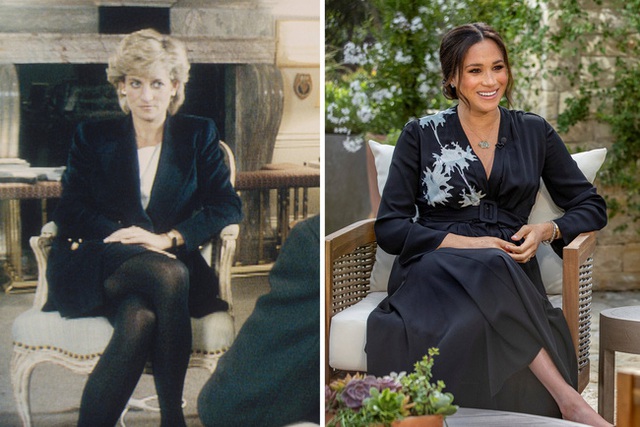 Đều thực hiện cuộc phỏng vấn rúng động hoàng gia, Meghan Markle phải cúi đầu xấu hổ trước cách ứng xử đẳng cấp của Công nương Diana - Ảnh 1.