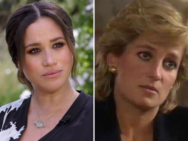 Đều thực hiện cuộc phỏng vấn rúng động hoàng gia, Meghan Markle phải cúi đầu xấu hổ trước cách ứng xử đẳng cấp của Công nương Diana - Ảnh 9.