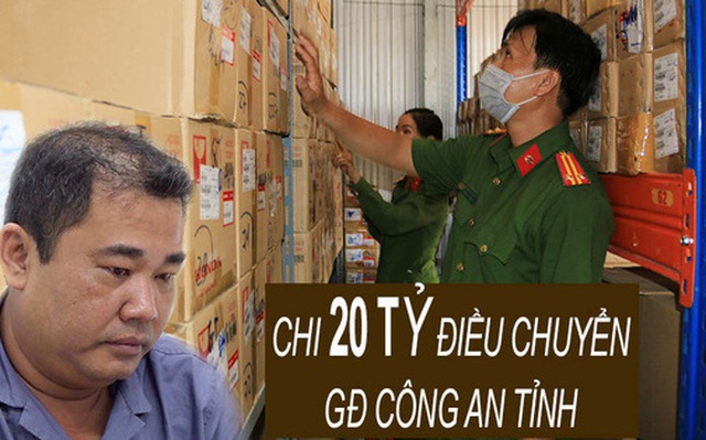 Công an khám xét khẩn cấp kho hàng của Mãnh và thu giữ nhiều tài liệu quan trọng. Ảnh: Tiến Tầm/Vietnamnet