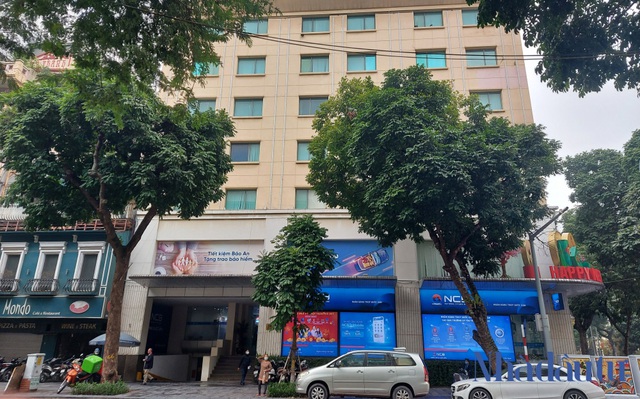 Trụ sở chính của Ngân hàng NCB tại số 28C-28D Bà Triệu, Phường Hàng Bài, quận Hoàn Kiếm, HN. Ảnh Khánh An.