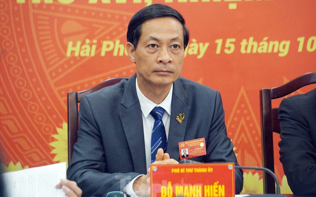 Ông Đỗ Mạnh Hiến - Phó Bí thư Thành ủy Hải Phòng. Ảnh: Tư liệu