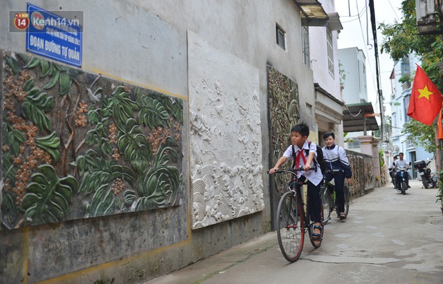 Người biến đồ phế thải thành tác phẩm nghệ thuật trên con đường làng ở Hà Nội: Lúc đầu, họ bảo chúng tôi bị điên - Ảnh 18.