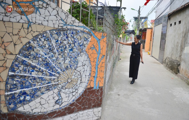 Người biến đồ phế thải thành tác phẩm nghệ thuật trên con đường làng ở Hà Nội: Lúc đầu, họ bảo chúng tôi bị điên - Ảnh 5.
