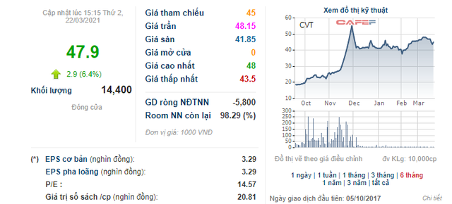 Sau cuộc chạy đua sở hữu, Nhựa Đồng Nai đăng ký mua gần 52% cổ phần của CVT - Ảnh 1.