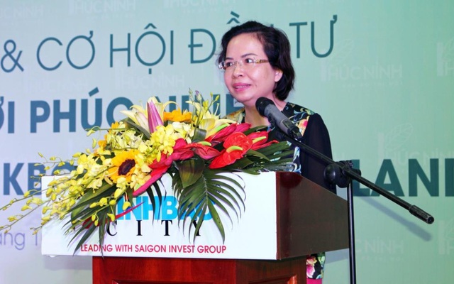 Bà Nguyễn Thị Thu Hương – Tổng Giám đốc KBC