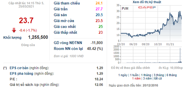 PV Power bán xong gần 20 triệu cổ phiếu PVM, thoái vốn khỏi PV Machino - Ảnh 1.