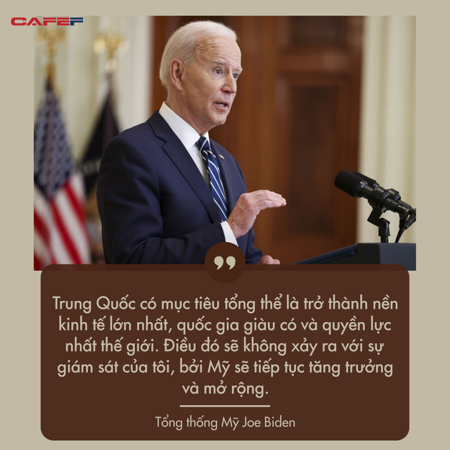 Tổng thống Joe Biden: Với sự giám sát của tôi, Trung Quốc sẽ không thể trở thành siêu cường số 1 thế giới!  - Ảnh 1.