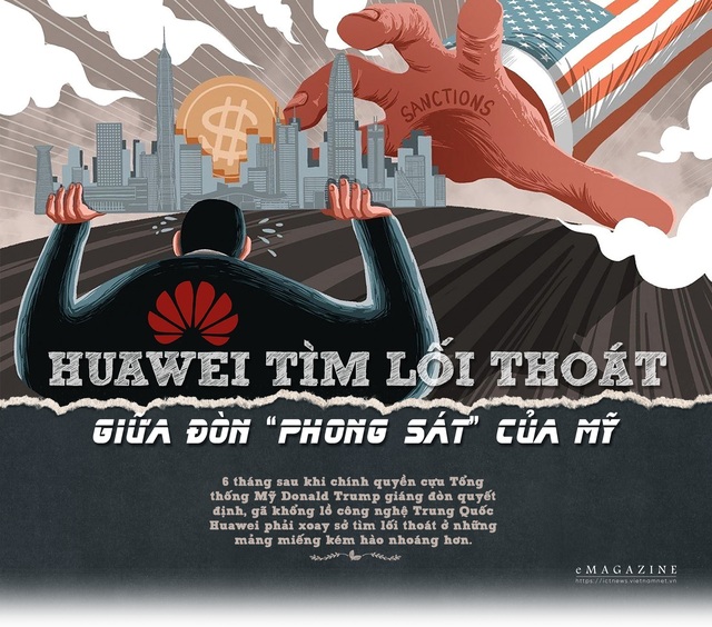 Huawei tìm lối thoát giữa đòn ‘phong sát’ của Mỹ - Ảnh 1.