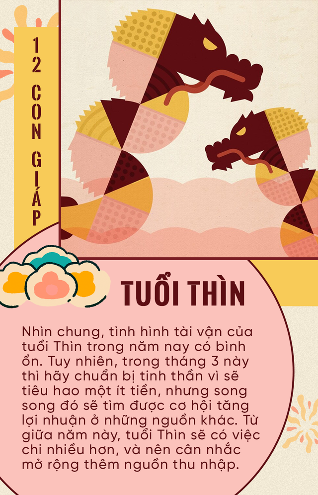Tài vận của 12 con giáp trong tháng 3: Người càng tiêu tiền càng làm ra tiền, người cẩn thận kẻo hao tài vì chuyện không đáng - Ảnh 5. Tài vận của 12 con giáp trong tháng 3: Người càng tiêu tiền càng làm ra tiền, người cẩn thận kẻo hao tài vì chuyện không đáng - Ảnh 5.