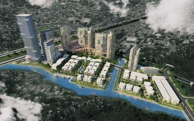 Phối cảnh dự án Investco Green City