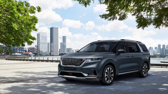 Kia Sedona 2021 bất ngờ cập cảng, chờ ngày ra mắt thị trường Việt - Ảnh 1.