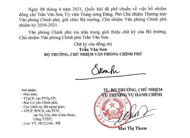 Giới thiệu chữ ký Thủ tướng Phạm Minh Chính và Phó Thủ tướng Lê Minh Khái, Lê Văn Thành - Ảnh 4.