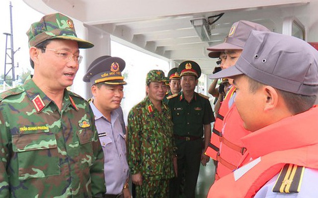 Phó chủ nhiệm Tổng cục Chính trị - Thượng tướng Trần Quang Phương. Ảnh IT