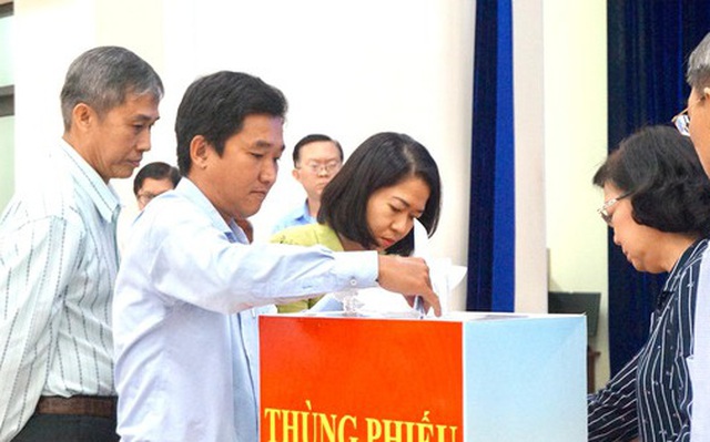 TPHCM đã tổ chức hội nghị hiệp thương lần thứ 3 để lựa chọn, lập danh sách 38 người người đủ tiêu chuẩn ứng cử đại biểu Quốc hội khoá XV. Ảnh Chang Chang