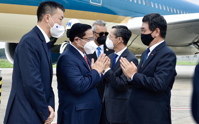 Thủ tướng Phạm Minh Chính đến Indonesia, bắt đầu chuyến công tác tham dự Hội nghị các Nhà Lãnh đạo ASEAN - Ảnh: VGP