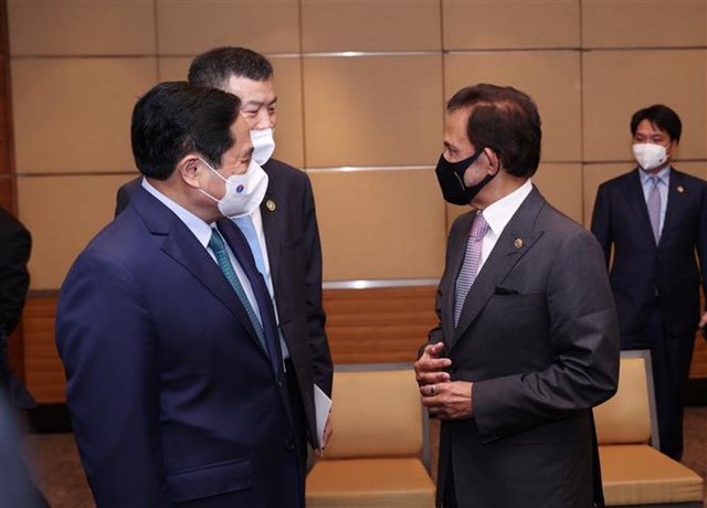 Chùm ảnh: Thủ tướng Phạm Minh Chính dự Hội nghị các Nhà lãnh đạo ASEAN - Ảnh 11.