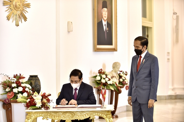 Chùm ảnh: Thủ tướng Phạm Minh Chính dự Hội nghị các Nhà lãnh đạo ASEAN - Ảnh 10.