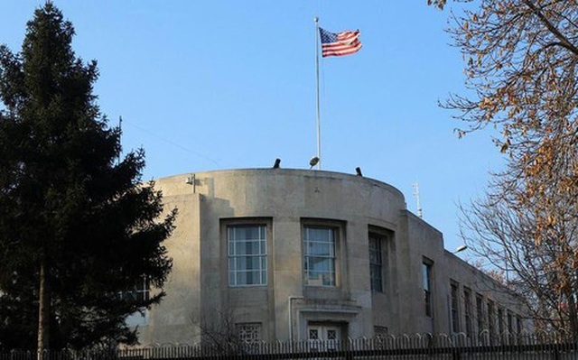 Đại sứ quán Mỹ tại Thổ Nhĩ Kỳ (Ảnh: AP)