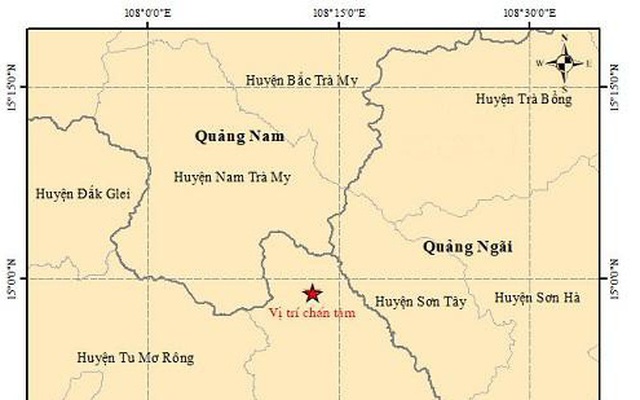 Trận động đất thứ 11 ở Tây Nguyên