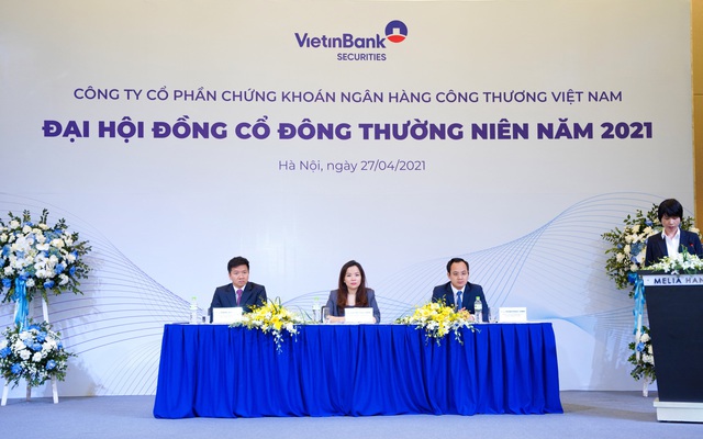 ĐHCĐ Vietinbank Securities (CTS): Tự tin cạnh tranh mảng cho vay margin với các CTCK ngoại, đặt kế hoạch lãi 180,5 tỷ đồng trong năm 2021