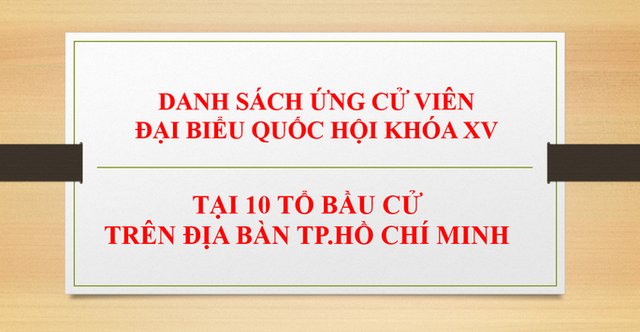  Chủ tịch nước Nguyễn Xuân Phúc thuộc đơn vị bầu cử huyện Củ Chi và Hóc Môn  - Ảnh 1.