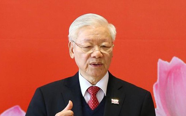Tổng Bí thư Nguyễn Phú Trọng cùng 48 người ứng cử đại biểu Quốc hội tại Hà Nội