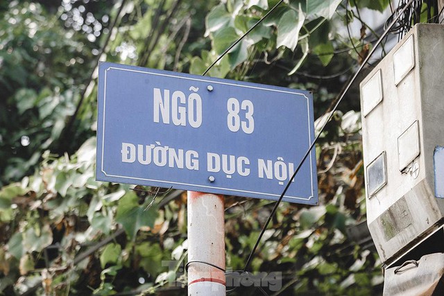  Hà Nội phong toả ngõ 83 đường Dục Nội - nơi ở của ca bệnh số 2.911  - Ảnh 1.