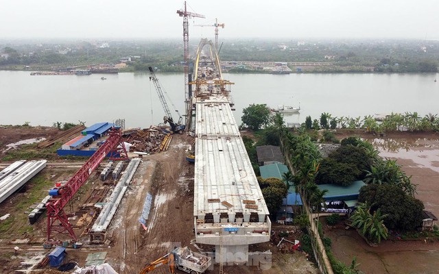 Cầu trăm tỷ nối Hải Phòng - Hải Dương nguy cơ chậm tiến độ