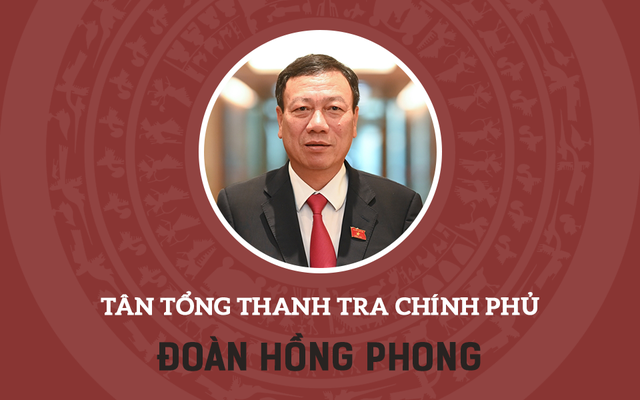 Infographic: Sự nghiệp Tổng thanh tra Chính phủ Đoàn Hồng Phong