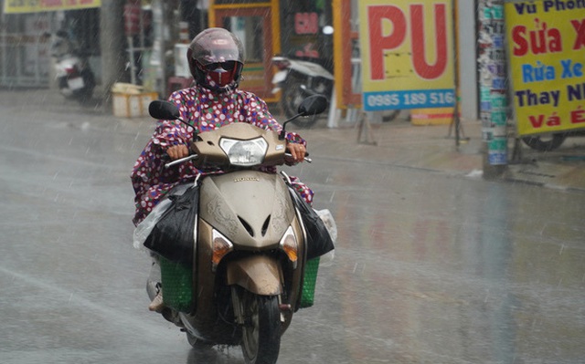 TP HCM đang đón mưa trái mùa và chuỗi mưa lớn