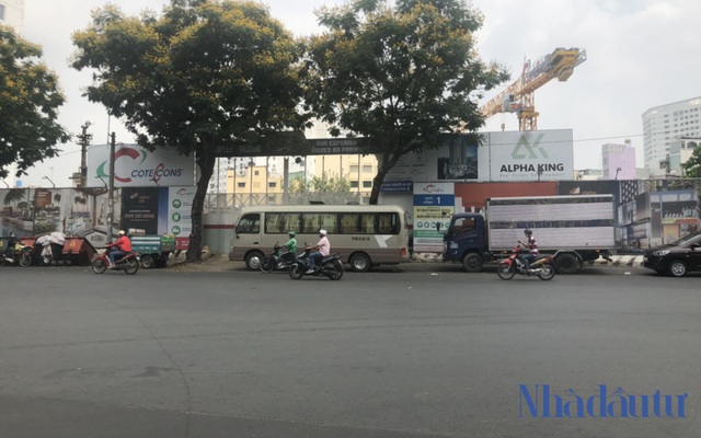 Dự án Alpha City tại số 78 Cống Quỳnh, Quận 1, TP.HCM. Ảnh: Huy Ngọc.