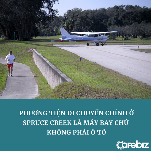 Thị trấn không có gì ngoài ‘điều kiện’: Cư dân lái máy bay đi ăn sáng, hầu như nhà nào cũng có bãi đỗ trước cửa - Ảnh 1.