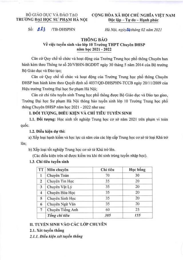 Hà Nội có một trường THPT mà thí sinh cả nước đều mơ ước được vào, nghe tên cựu học sinh là biết trường thuộc đẳng cấp cao - Ảnh 3.
