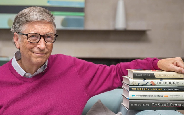 4 cuốn sách Bill Gates đã đọc 2 lần, trong đó có một cuốn viết về Việt Nam
