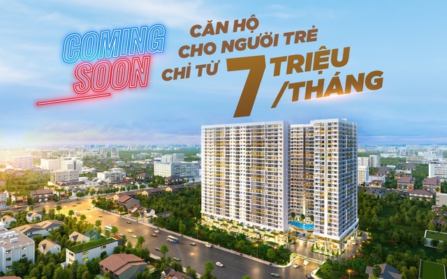 Chỉ 7 triệu/tháng, sở hữu ngay căn hộ trung tâm Bình Dương