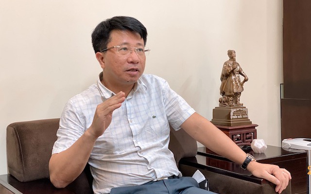 TS Phạm Hoài Chung, Viện phó, Viện Chiến lược & Phát triển giao thông vận tải, Bộ Giao thông vận tải. Ảnh: Ngọc Hà.