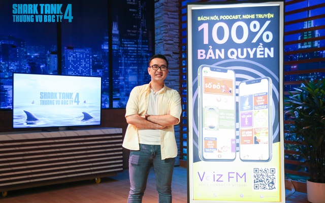 Founder nền tảng sách nói Voiz FM định giá công ty 10 triệu USD, từ chối lời đầu tư của 2 Shark vì "nếu em không thành công thì em vẫn có gia đình để chống đỡ"