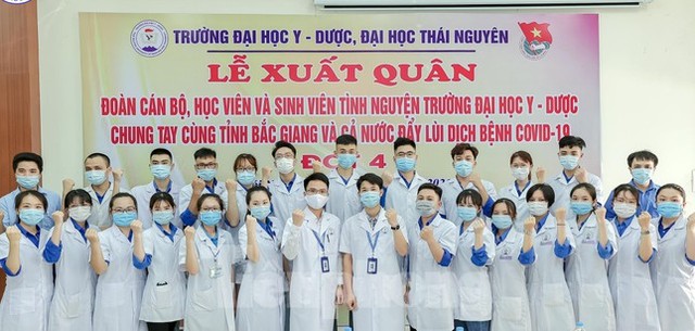  Hơn 100 tình nguyện viên Y Dược Thái Nguyên chi viện Bắc Giang đẩy lùi COVID-19  - Ảnh 2.