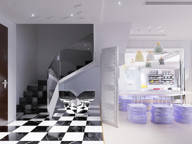 Ấn tượng với không gian căn penthouse duplex của NTK thời trang nổi tiếng: Một ngôi nhà mang năng lượng tích cực, vừa kích thích cảm giác tự do sáng tạo vừa có không gian riêng tư - Ảnh 7. Ấn tượng với không gian căn penthouse duplex của NTK thời trang nổi tiếng: Một ngôi nhà mang năng lượng tích cực, vừa kích thích cảm giác tự do sáng tạo vừa có không gian riêng tư - Ảnh 7.