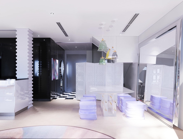 Ấn tượng với không gian căn penthouse duplex của NTK thời trang nổi tiếng: Một ngôi nhà mang năng lượng tích cực, vừa kích thích cảm giác tự do sáng tạo vừa có không gian riêng tư - Ảnh 8. Ấn tượng với không gian căn penthouse duplex của NTK thời trang nổi tiếng: Một ngôi nhà mang năng lượng tích cực, vừa kích thích cảm giác tự do sáng tạo vừa có không gian riêng tư - Ảnh 8.