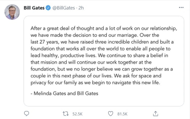 NYTimes: Bill Gates và vợ ly hôn sau 27 năm chung sống - Ảnh 1.