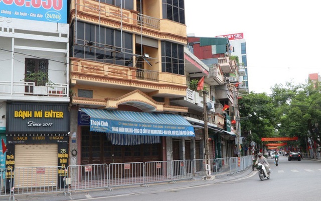 Một đoạn đại lộ Hồ Chí Minh thuộc phường Nguyễn Trãi, thành phố Hải Dương, nơi phát sinh nhiều ca mắc COVID-19 trong những ngày qua. Ảnh: Mạnh Minh- TTXVN