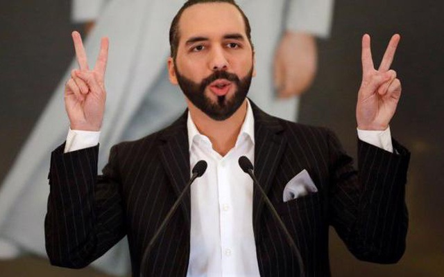 Tổng thống Nayib Bukele của El Salvador - Ảnh: Reuters.