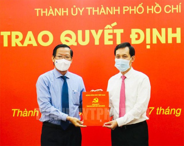  Thành ủy TPHCM chỉ định ông Vũ Anh Khoa làm Bí thư Đảng ủy Saigon Co.op  - Ảnh 1.