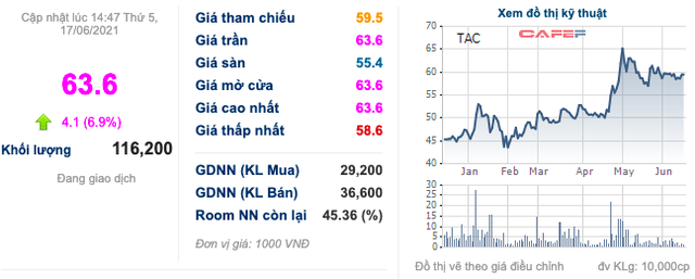 ĐHĐCĐ Tường An (TAC): Năm 2021 sẽ chỉ tập trung sản xuất và sáp nhập vào KIDO khi đủ điều kiện, 6 tháng tăng 22% LNTT lên 105 tỷ đồng