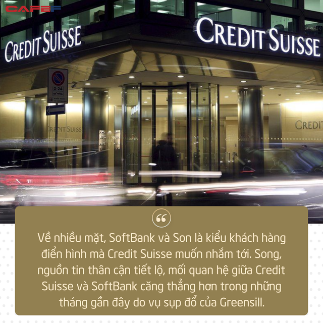 Credit Suisse chấm dứt mối quan hệ gần 20 năm với SoftBank vì Masayoshi Son quá liều - Ảnh 1.