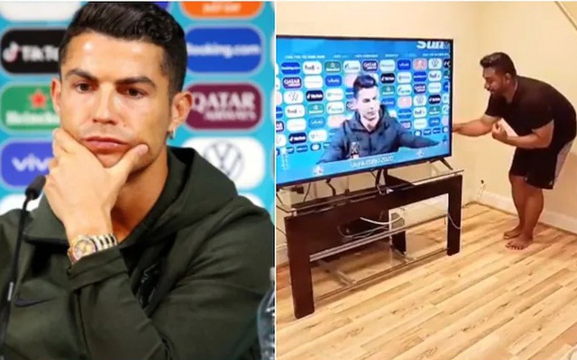 TikToker làm video "xúi Ronaldo cuỗm 2 chai Coca-Cola" được chia sẻ điên cuồng trên MXH