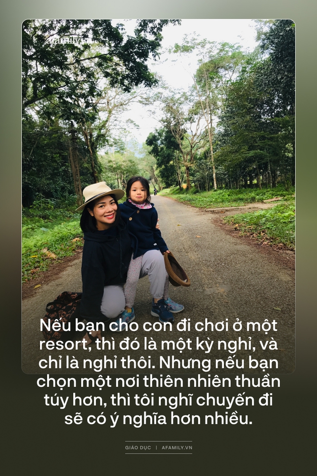 MC Bạch Dương lần đầu kể: Cho con nghỉ trường chuyên khi thấy không phù hợp và những chuyến đi sắc màu, đầy ắp trải nghiệm - Ảnh 4.