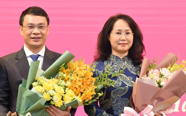 Bà Lâm Thị Phương Thanh và ông Đặng Khánh Toàn (Ảnh T.Y)